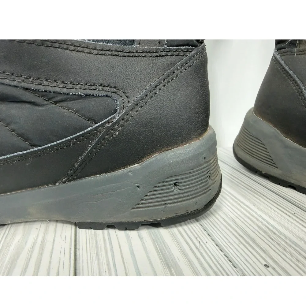 Columbia Meadows Shorty Omni-Heat Black Waterproof Winter Snow Boots‎ Women's 9